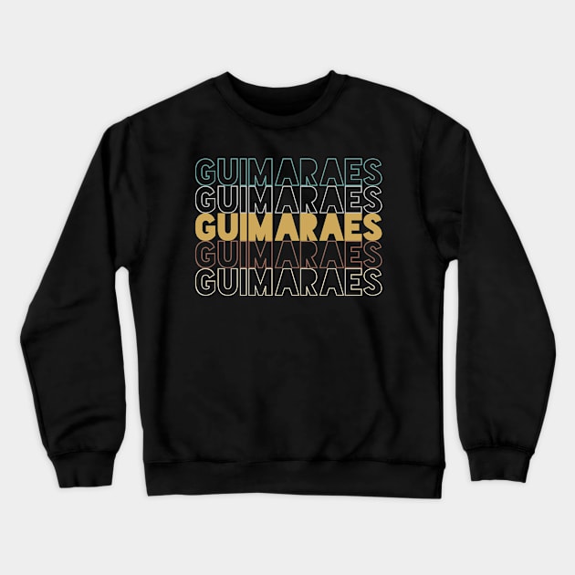 Guimaraes Crewneck Sweatshirt by Hank Hill